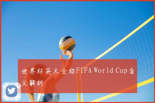 世界杯英文全称FIFA World Cup含义解析