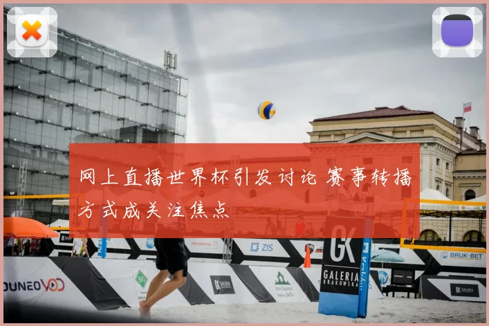 网上直播世界杯引发讨论 赛事转播方式成关注焦点