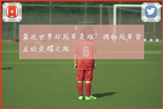 最近世界杯冠军是谁？揭秘冠军背后的荣耀之路